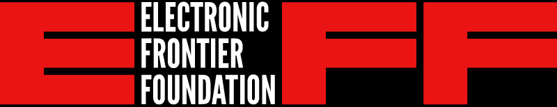 EFF Logo Lockup Red Reverse